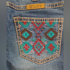 Cowgirl Tuff Leopard Pride Jeans 27×35